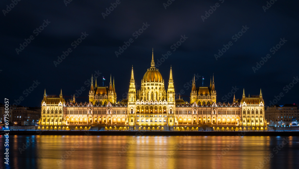Fototapeta premium Országház, budapest, parliament, hungary,