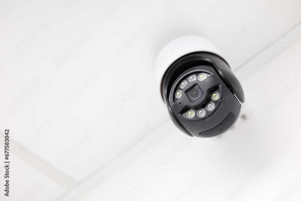video surveillance recording camera in the office video surveillance recording camera in the office