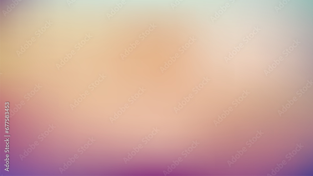 Free vector multicolor blurr abstract background design