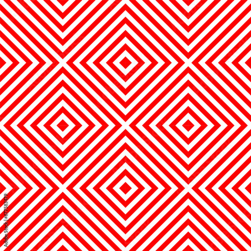 Seamless red pattern texture from rhombus/square for - plaid, tablecloth, clothing, shirt, dress, paper, bed sheet, blanket, blanket and other textile products. vector illustration