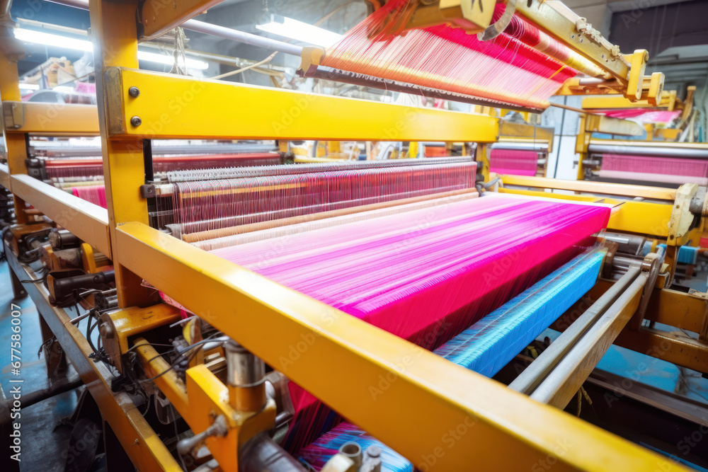 Detail of historic weaving loom. Detail of historic weaving loom.