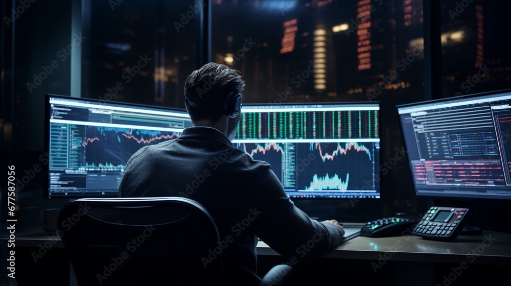 Engage in a high-stakes stock trade simulation with virtual brokers Engage in a high-stakes stock trade simulation with virtual brokers