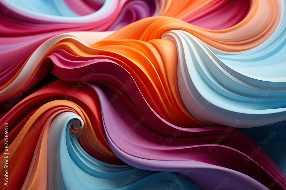 abstract image with a pink, red, orange, yellow, green, turquoise, indigo and violet color, smooth and photorealistic soft and rounded form. abstract image with a pink, red, orange, yellow, green, turquoise, indigo and violet color, smooth and photorealistic soft and rounded form.