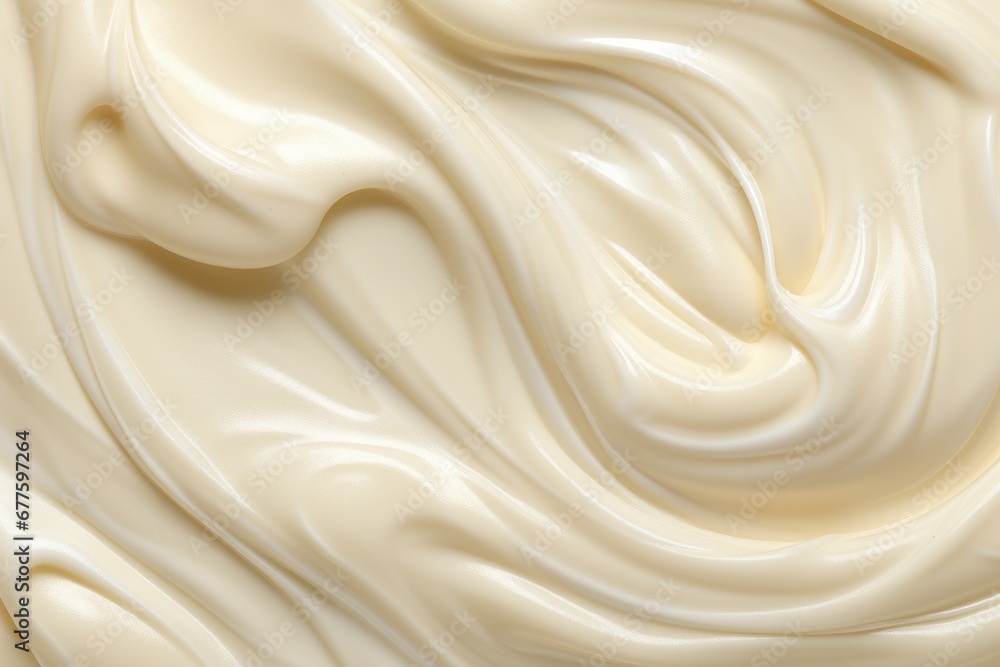 Macro texture of white cream for background. Macro texture of white cream for background.