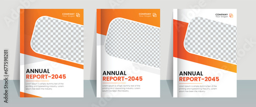Corporate business brochure book cover Design Template. company profile,
Corporate annual report Design template.