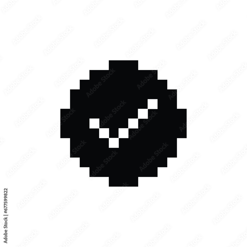 check icon on white background element for design check icon on white background element for design