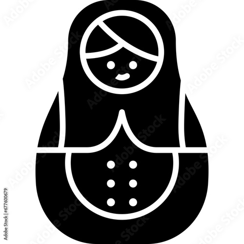 Matryoshka Doll Icon