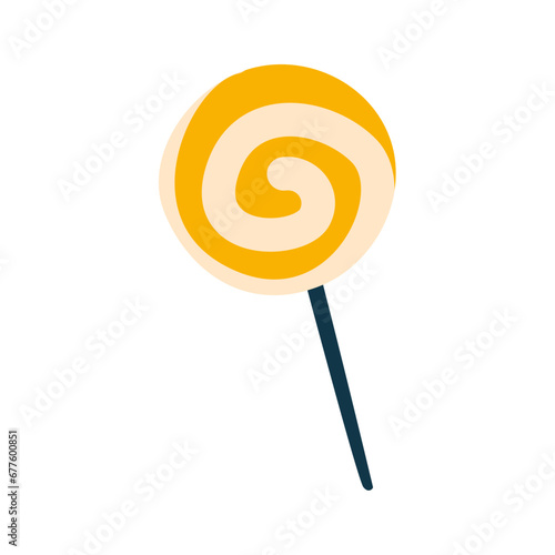 lollipop isolated on white background