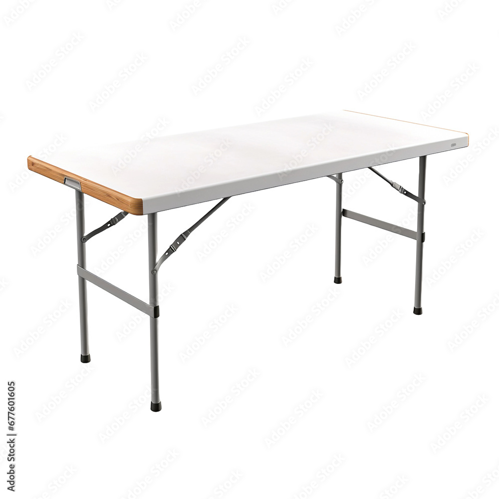 Folding Table isolated on transparent background Folding Table isolated on transparent background