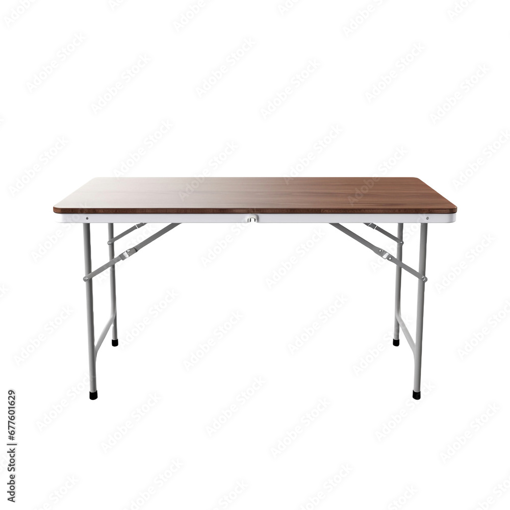 Folding Table isolated on transparent background Folding Table isolated on transparent background