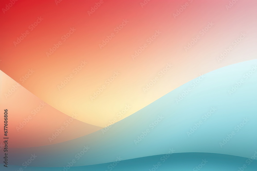 In a soothing composition, a seamless color gradient gracefully melds with gentle curves, creating an abstract background that conveys a sense of tranquility. Illustration In a soothing composition, a seamless color gradient gracefully melds with gentle curves, creating an abstract background that conveys a sense of tranquility. Illustration