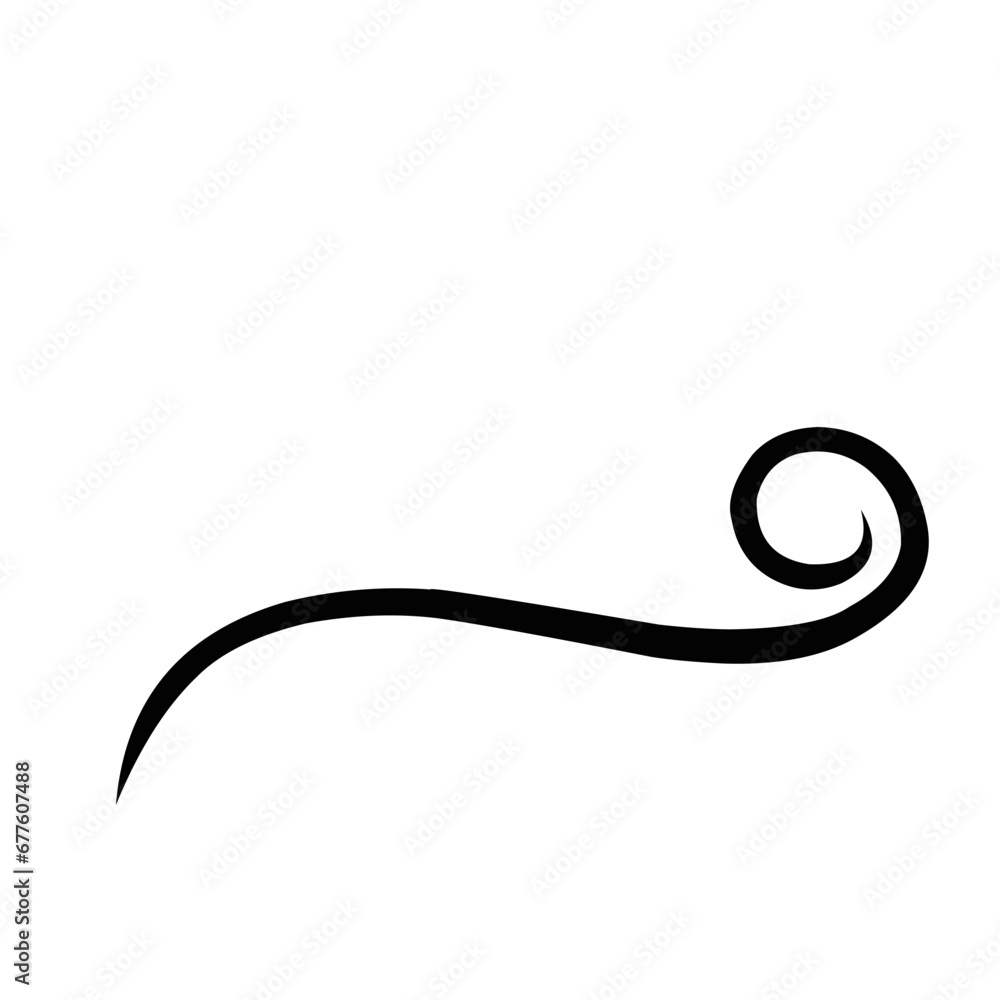 Hand drawn lettering and calligraphy swirls, squiggles. Vector ink decorations for composition Hand drawn lettering and calligraphy swirls, squiggles. Vector ink decorations for composition