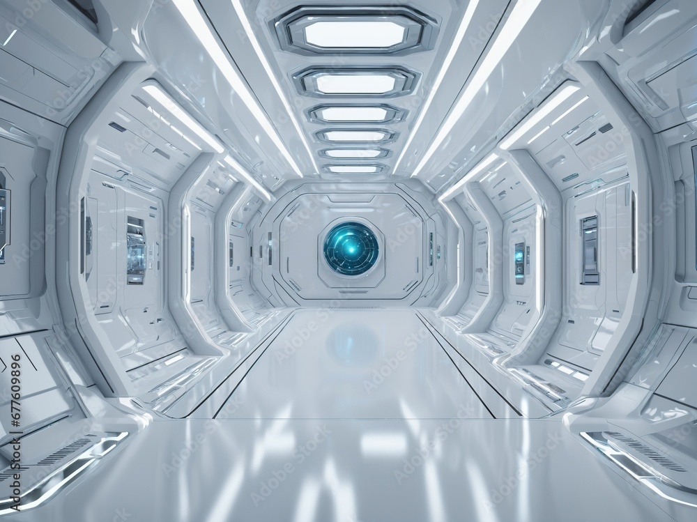 Obraz premium Futuristic Space