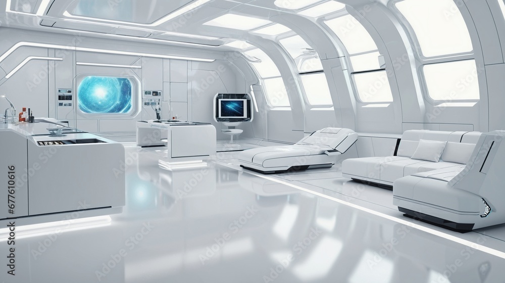 Futuristic Space Futuristic Space