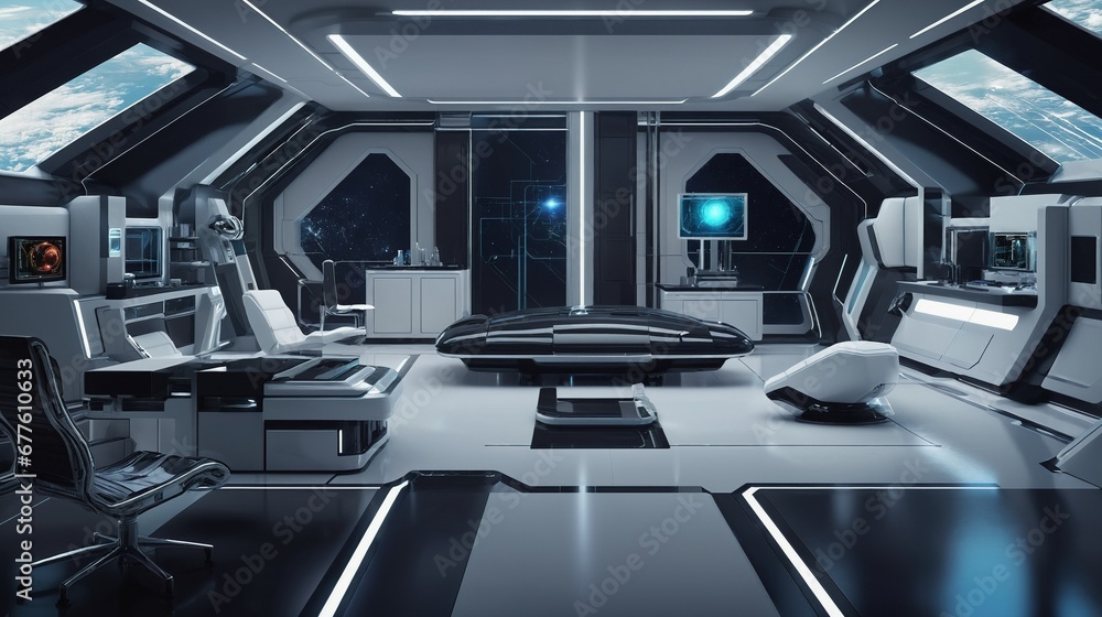 Futuristic Space Futuristic Space