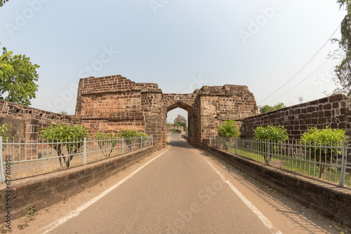 The famous Barabati Fort gate, Cuttack, Odisha, India. photo