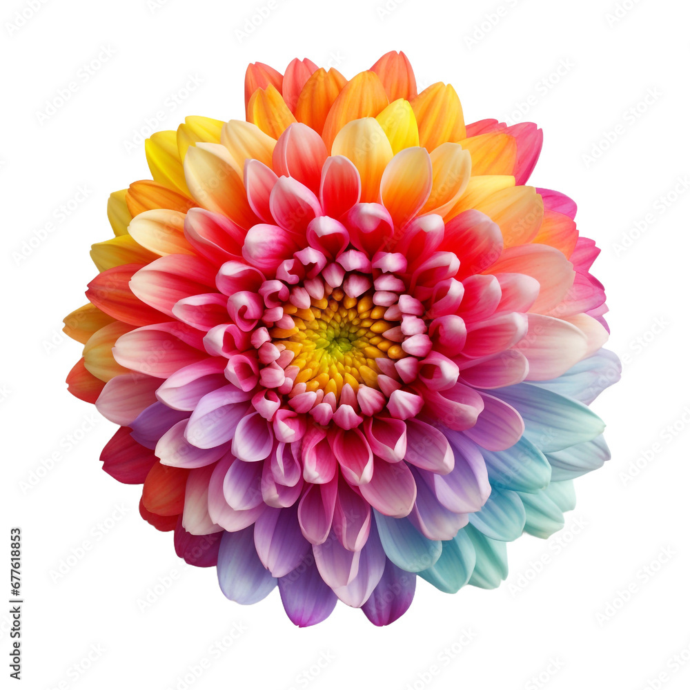 Fresh colourful cauiliflower isolated on transparent background Fresh colourful cauiliflower isolated on transparent background