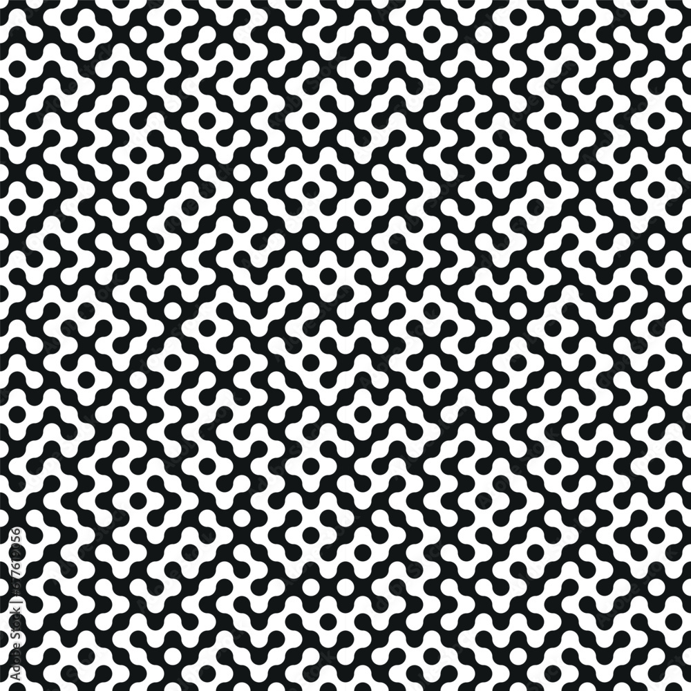 Abstract maze geometric seamless pattern. Labyrinth lines background.  
