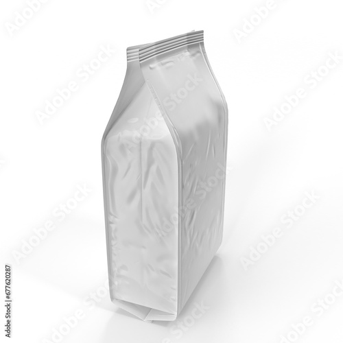 Package Mockup For Coffee or Candy. 3d render illustration