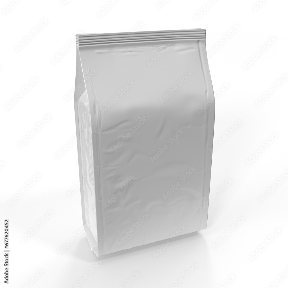 Package Mockup For Coffee or Candy. 3d render illustration Package Mockup For Coffee or Candy. 3d render illustration