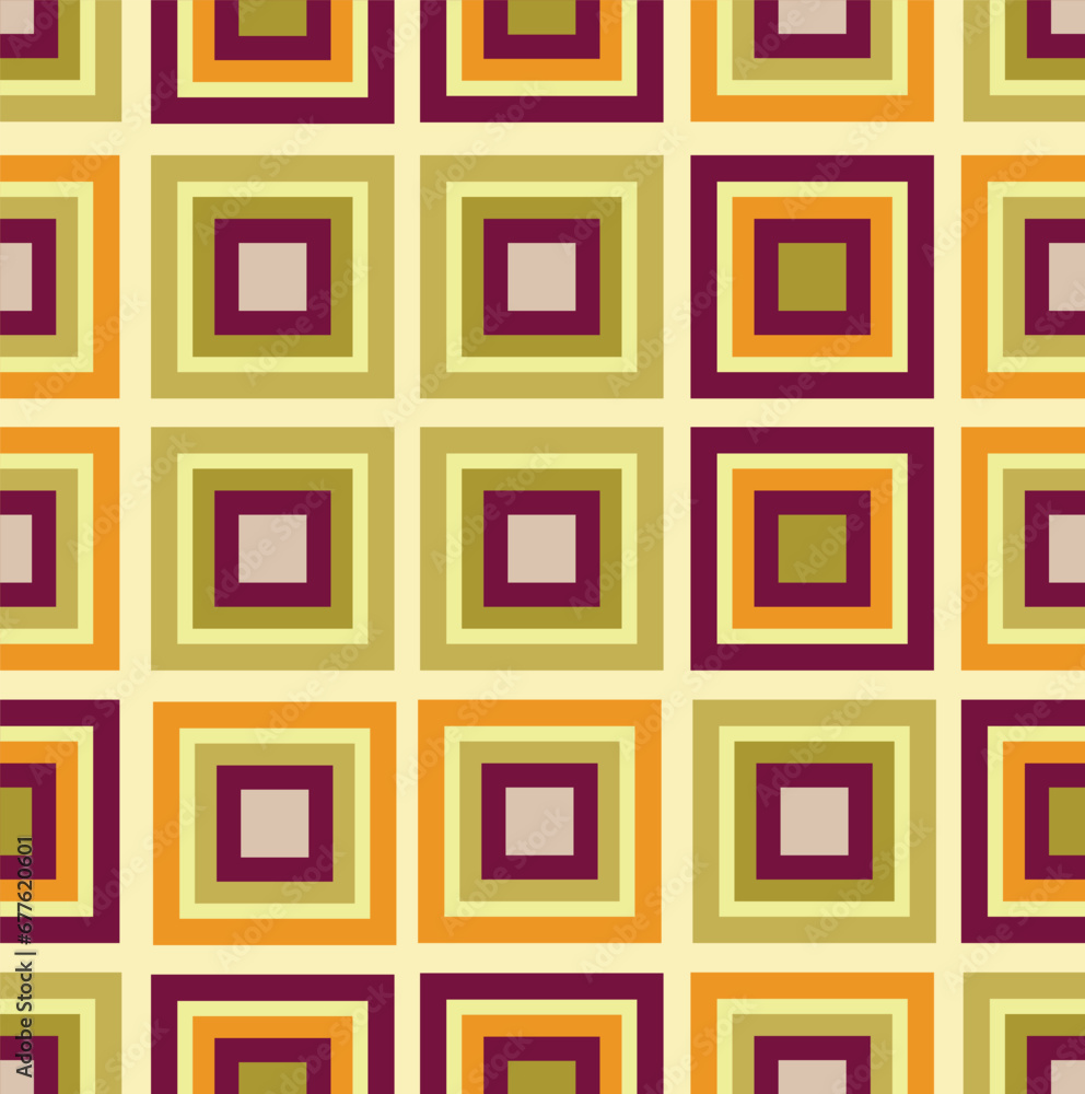 seamless pattern with squares Vector seamless pattern with squares Vector