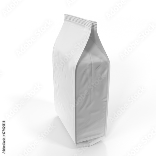 Package Mockup For Coffee or Candy. 3d render illustration