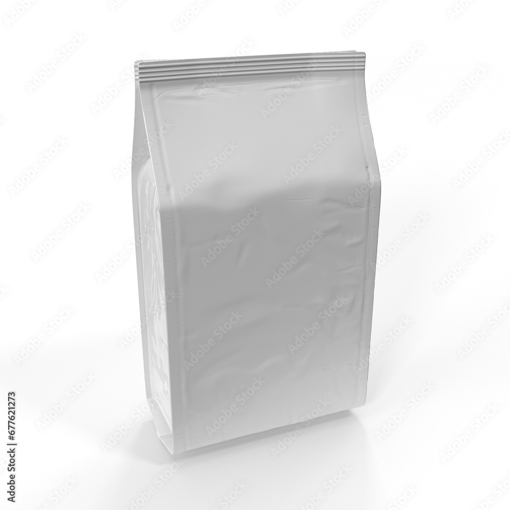 Package Mockup For Coffee or Candy. 3d render illustration Package Mockup For Coffee or Candy. 3d render illustration