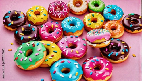 Sweet donuts.