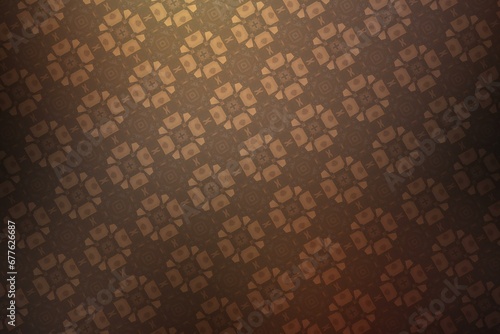 Background with a pattern of squares in brown colors