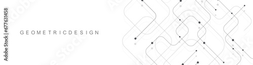 Abstract background banner template with technology circuit board texture. Modern electronic motherboard texture. Engineering and communication concept for header, web banner, website, presentation.