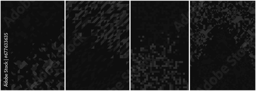 Abstract mosaic vector back...