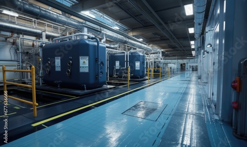 A Spacious Industrial Facility With a Variety of Equipment