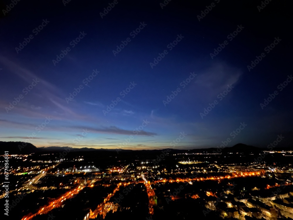 Fototapeta premium Night city