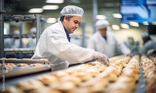 A Dedicated Baker Preparing Delicious Treats With Passion and Precision