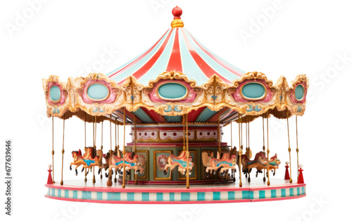 Carousel Fun On Transparent Background