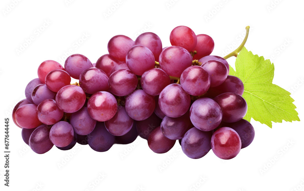 Abundant Juicy Grape Bunch On Transparent PNG