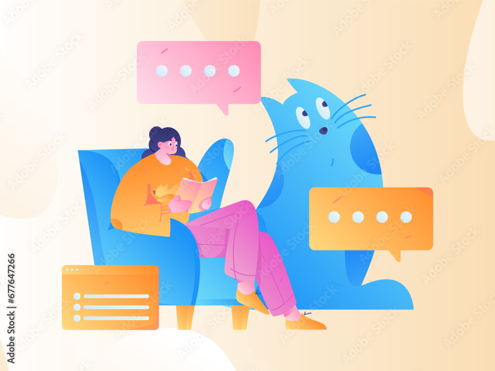 Education learning people flat vector concept hand drawn illustration
Education learning people flat vector concept hand drawn illustration