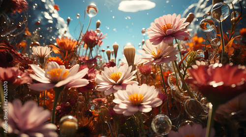 flowers in the morning - concept art