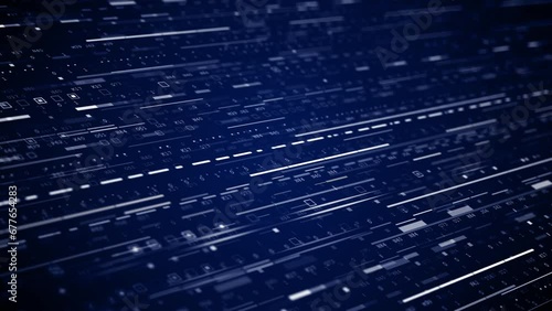 Wallpaper Mural Technological background.Looping HUD UI. Seamless lines and 2D shapes 2GFX 3D.User Interface data display. Type 3 Torontodigital.ca