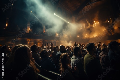 crowd at concert