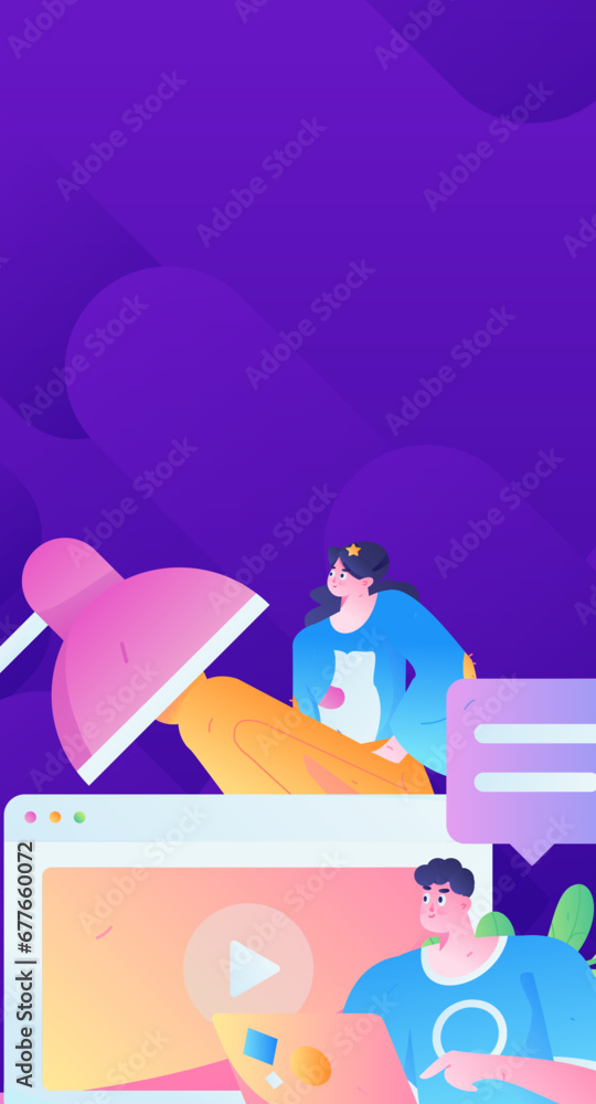 Education learning people flat vector concept hand drawn illustration
Education learning people flat vector concept hand drawn illustration
