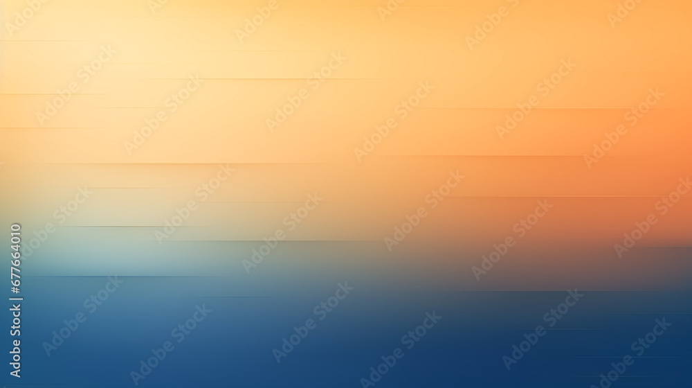 Abstract Gradient Background with Smooth Transitions from Blue to Yellow, into Dark Yellow and Orange, Enhanced by Dynamic Light Effects and Enriched with a Subtle Rough Texture for Visual Depth