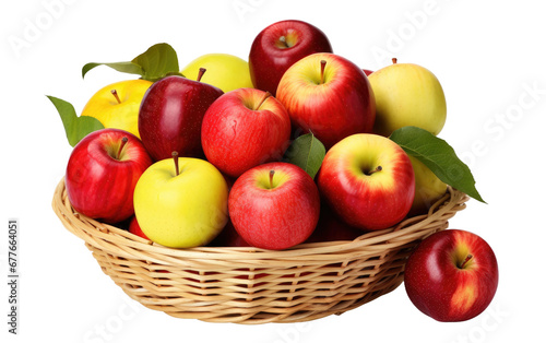 Apple Diversity Display On Isolated Background