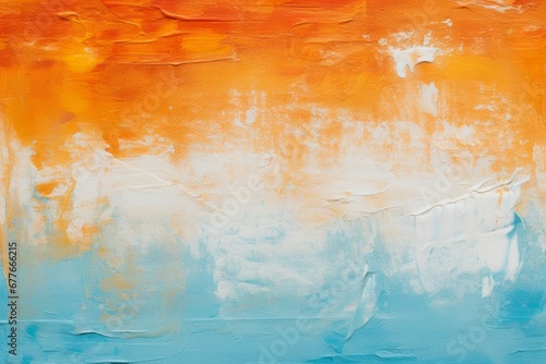 Canvas with abstract texture of oil paint as a background