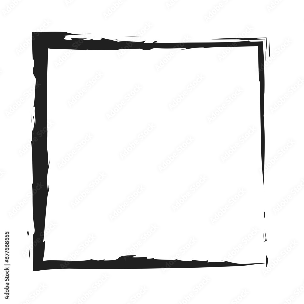 Brush Stroke Frame Brush Stroke Frame