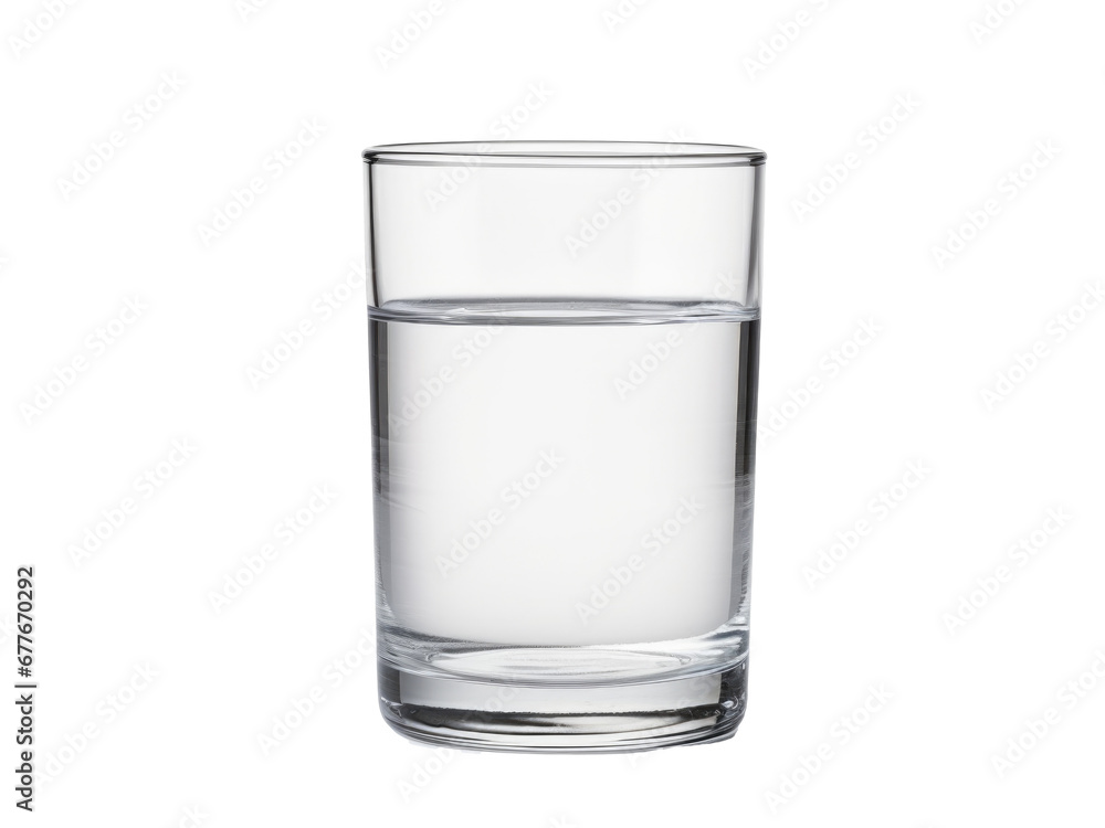 glass of water isolated on transparent background glass of water isolated on transparent background