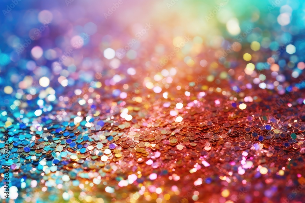 beautiful colorful shiny glitter background