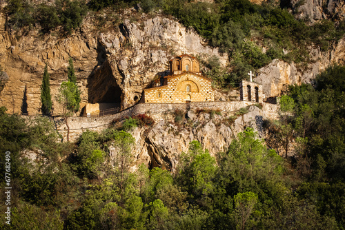 St. Michael's Church is a medieval Byzantine church located on the top of the hill of Berat in Albania.