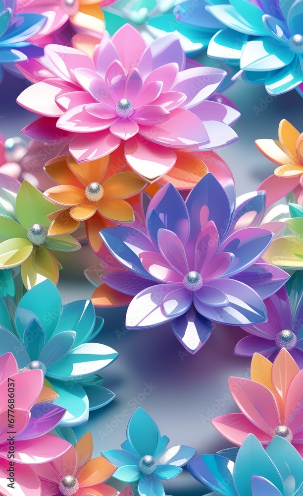Abstract multicolored holographic background. .AI Abstract multicolored holographic background. .AI
