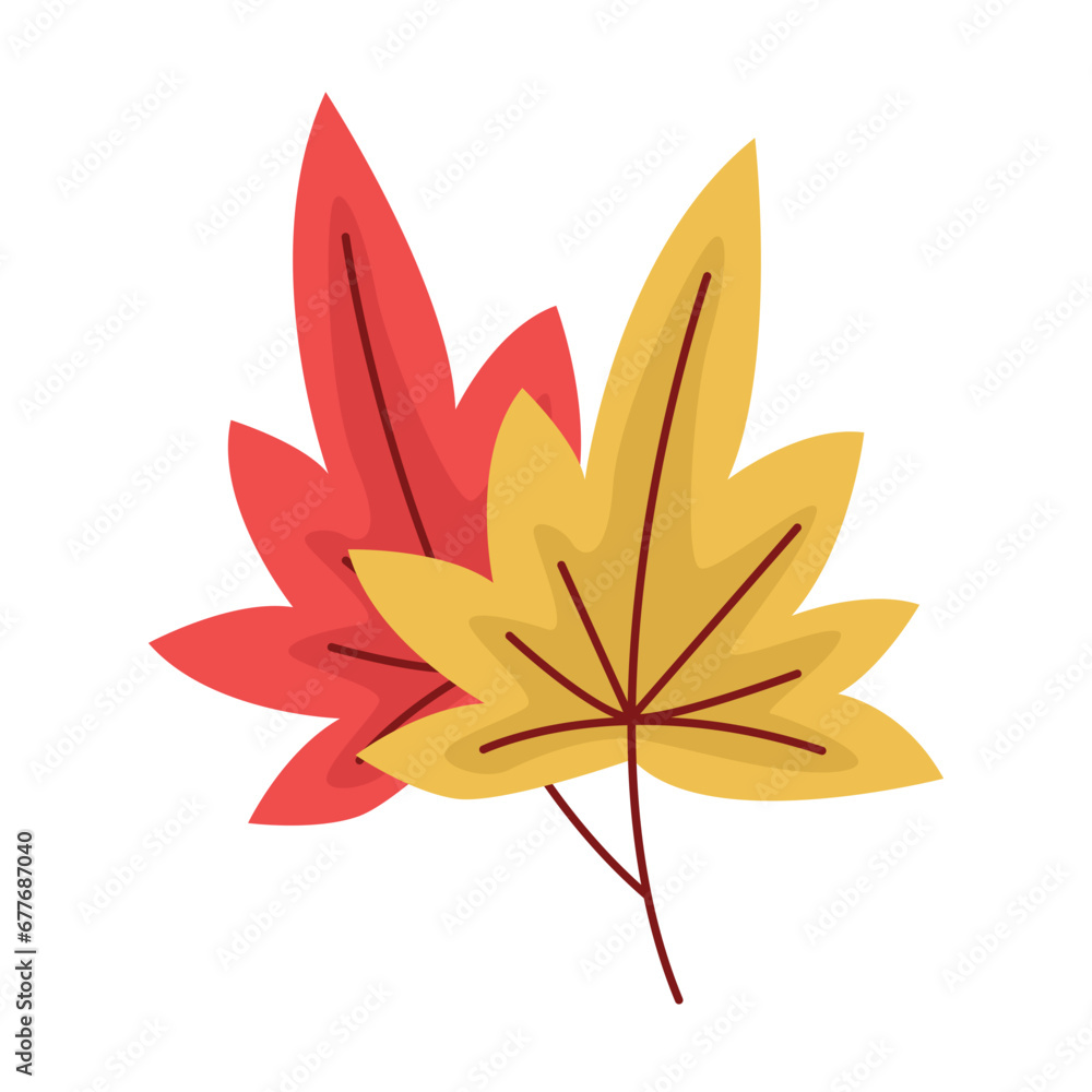 Autumn Leaf Element Autumn Leaf Element